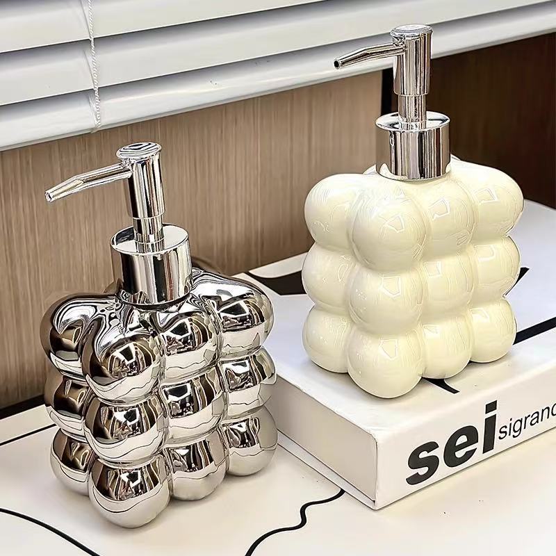 Luxury Soap Dispenser with Playful Design for Bathroom and Kitchen