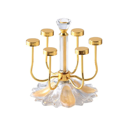 Luxurious Premium Quality Glass And Cup Holder