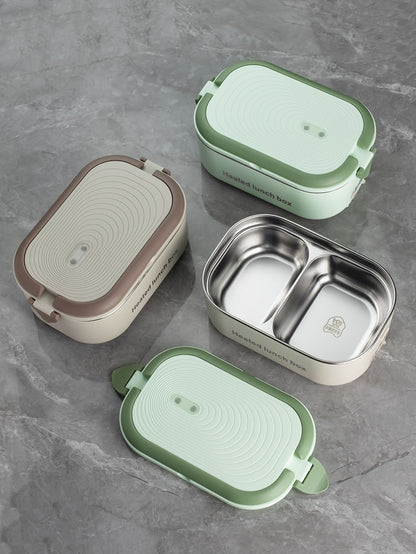 Electric Heated Lunch Box (Stainless Steel)