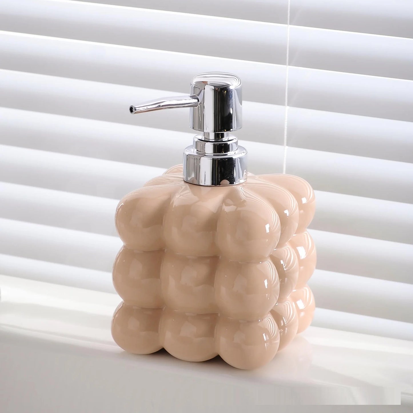 Luxury Soap Dispenser with Playful Design for Bathroom and Kitchen