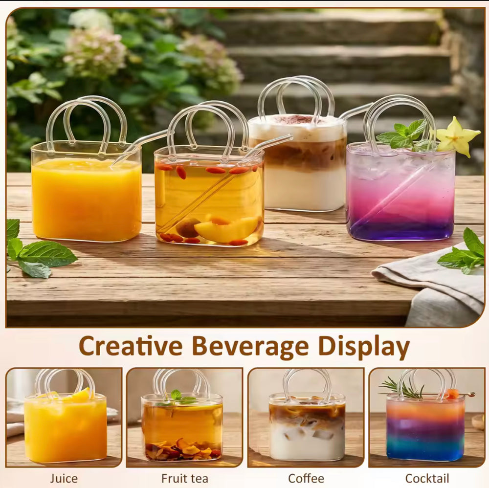 Elegant Handbag Styles Sipper Juice Mug (750ML)