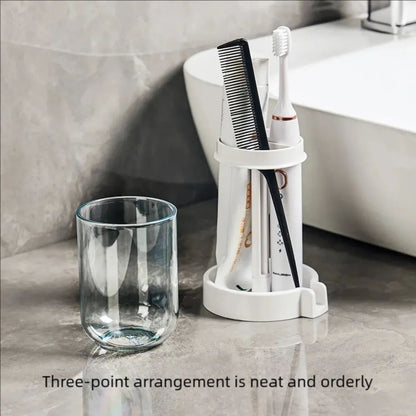 Portable Toothbrush Holder With Mouthwash Cup