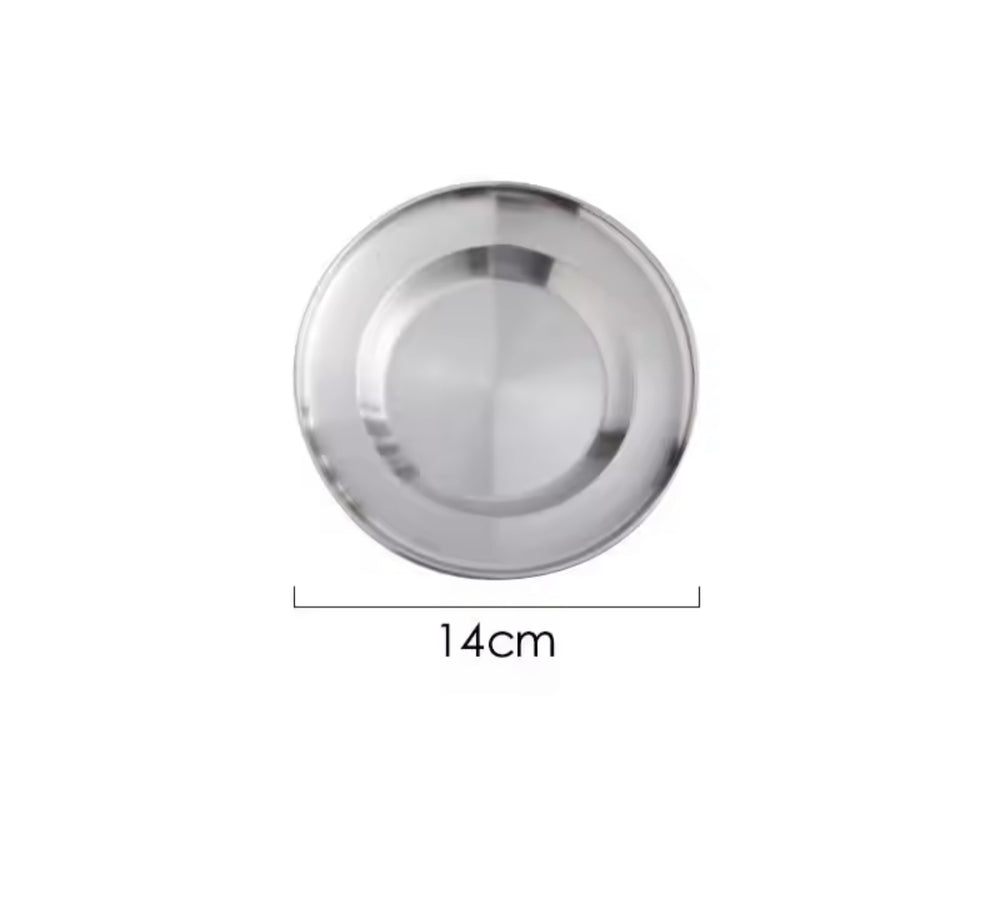 Luxury Gold Stainless Steel Serving Plat