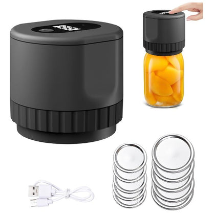 Electric Mason Jar Automatic Vacuum Sealer Kit