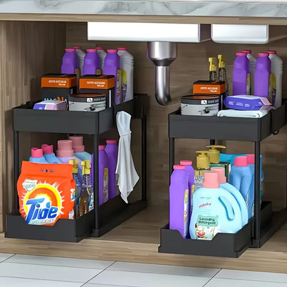2 Tier Under Sink Organizer Rack
