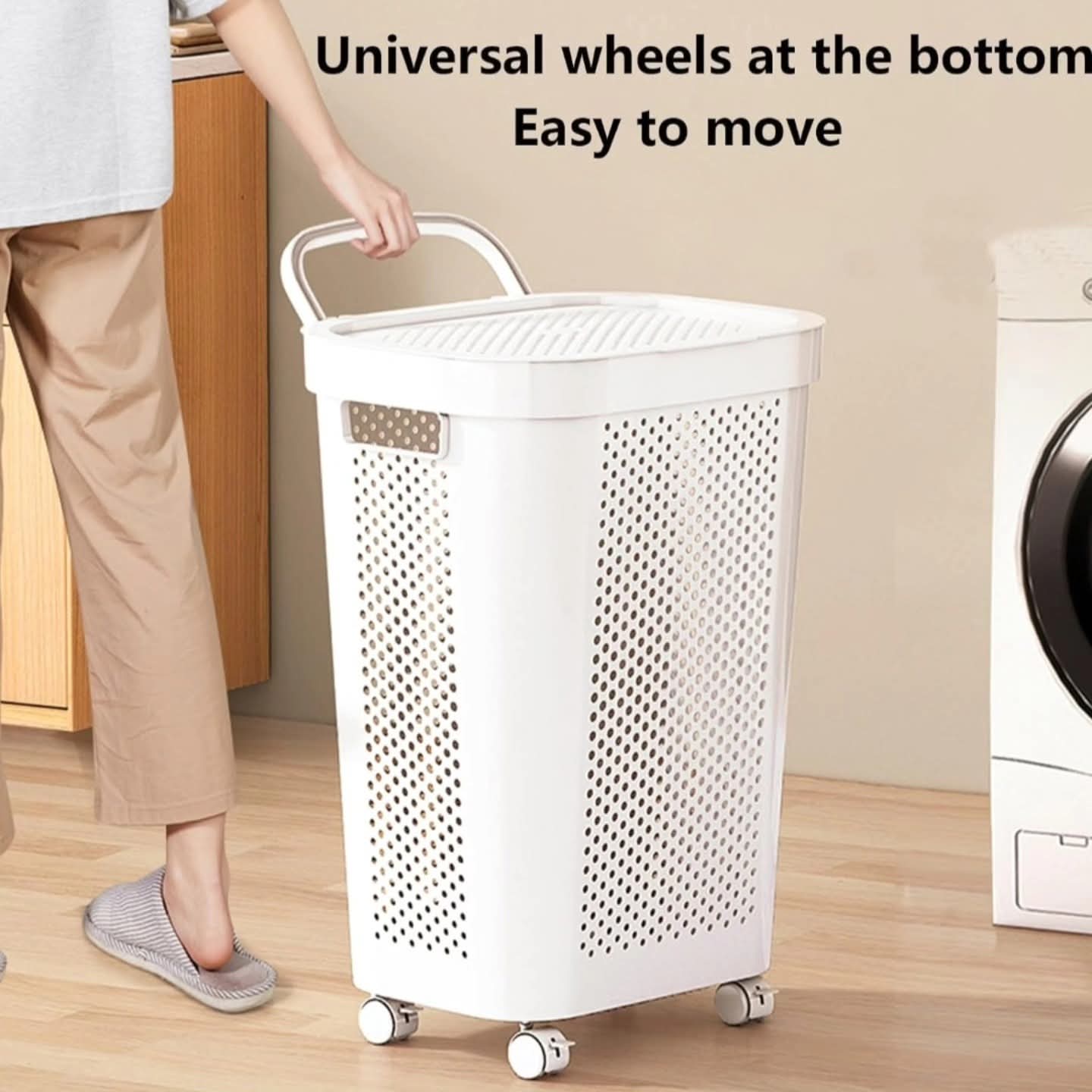 Premium Ventilated Laundry With Lid