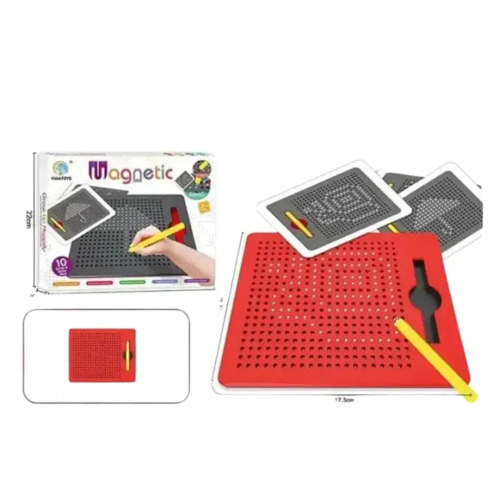 Magnetic Tab Drawing & Educational Board For Kids