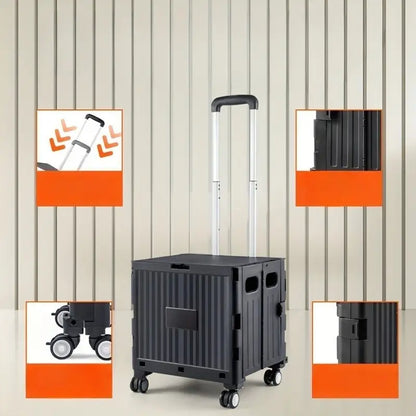 Outdoor Folding Storage Trolley Heavy Duty