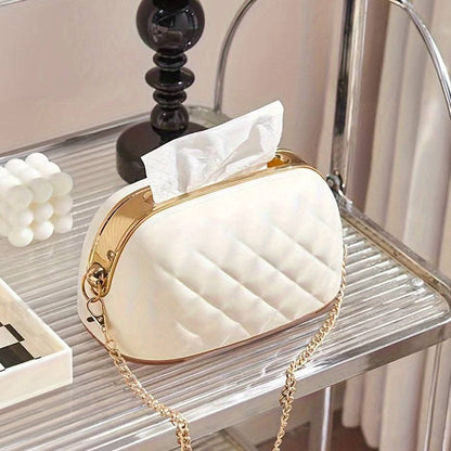 Hand Bag Style Tissue Box, Large Capacity