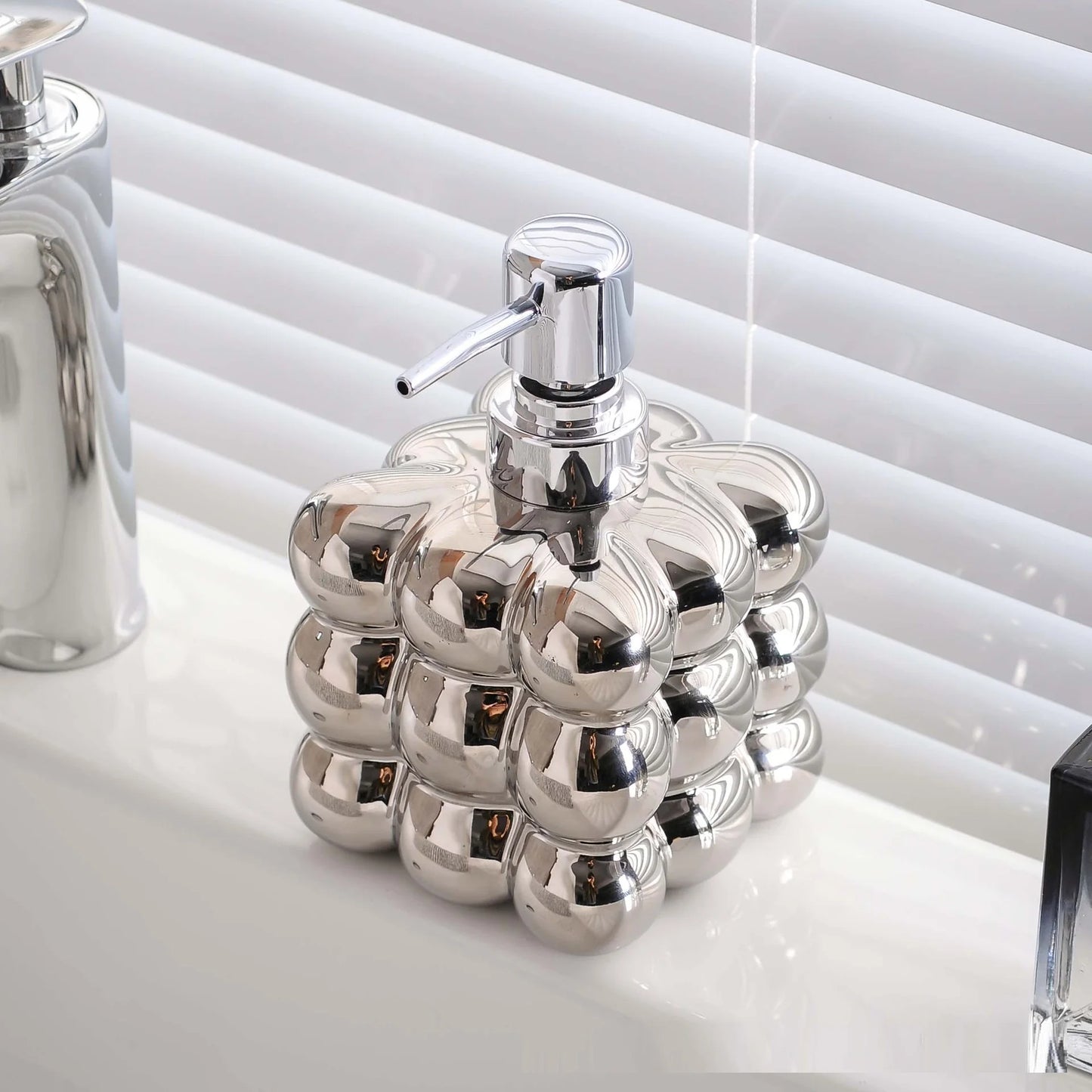 Luxury Soap Dispenser with Playful Design for Bathroom and Kitchen