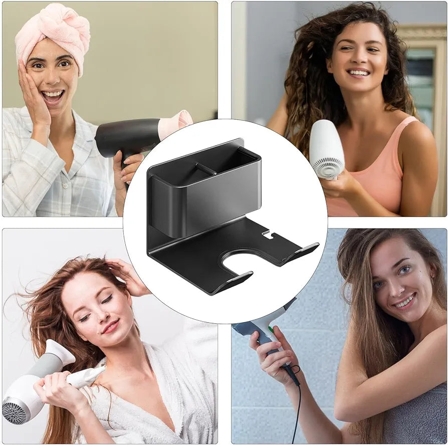 Wall Mounted Hair Dryers and Styling tools Organizer