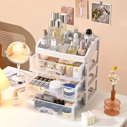 3 Drawer Cosmetics Storage Box