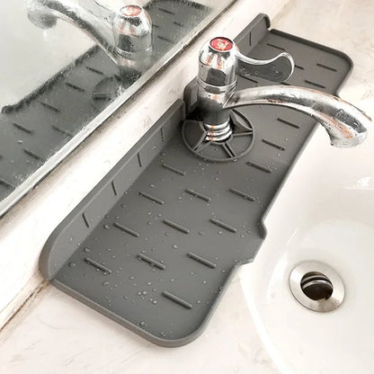 Kitchen Faucet Sink Splash Guard Silicone Sink Faucet Pad Sink Mat