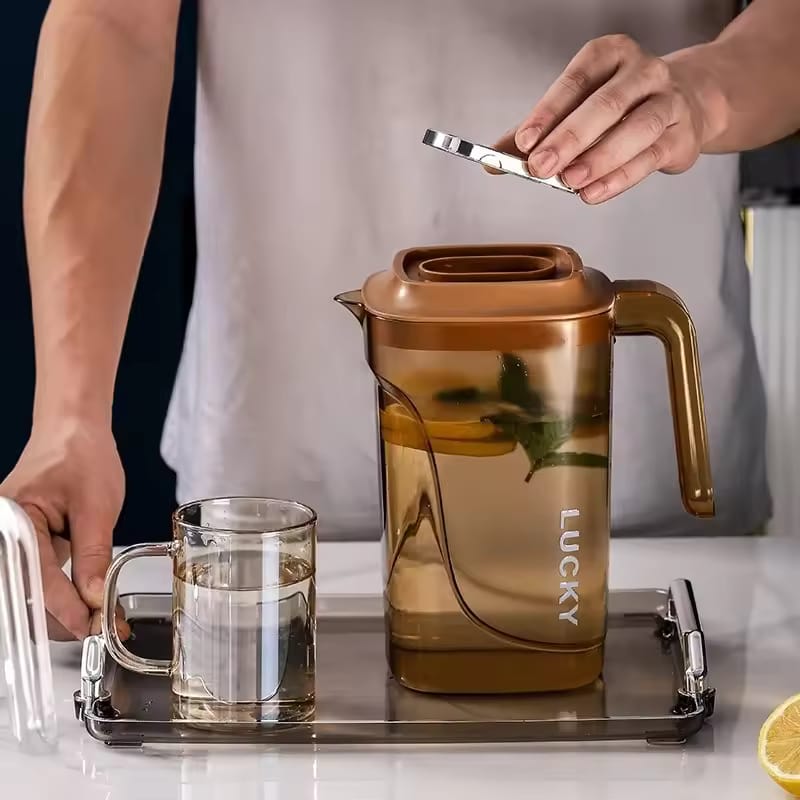 Transparent Acrylic Heat Resistant Water & Juice Jug