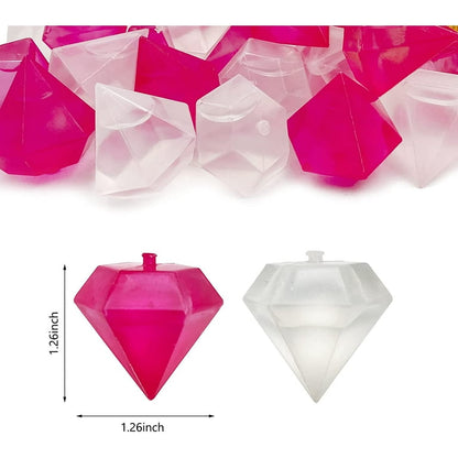 Reusable Diamond Shaped Ice Cube Pack Of 12