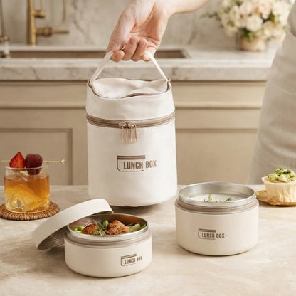 Portable Lunch Box With Insulated Bag