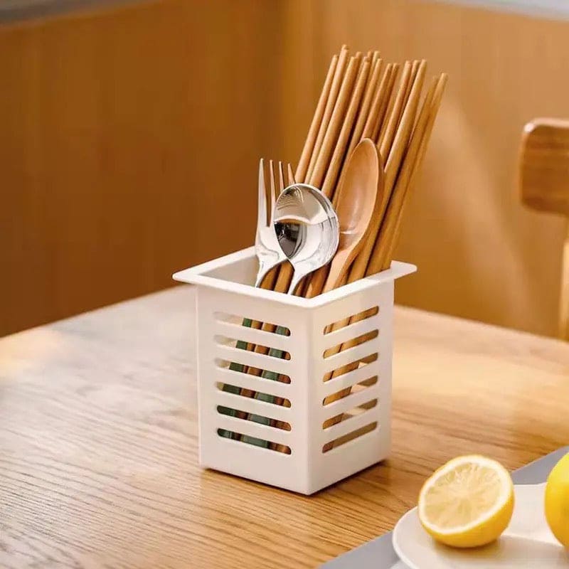 Wall Mounted Kitchen Cutlery Organizer Plastic