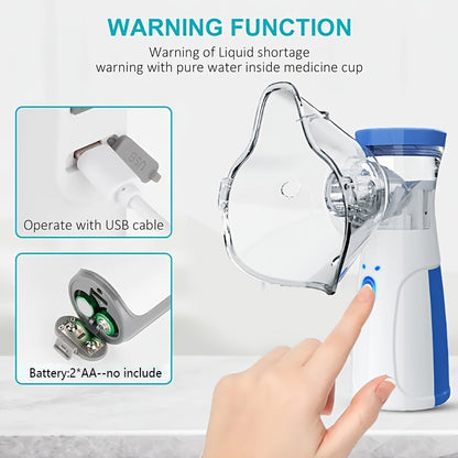 Portable Mesh Nebulizer Kit