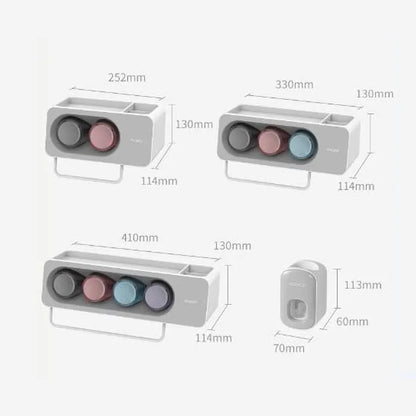 Wall Mounted Ecoco Toothpaste Dispenser