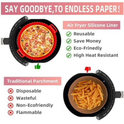 Reusable Silicone Air Fryer Liner