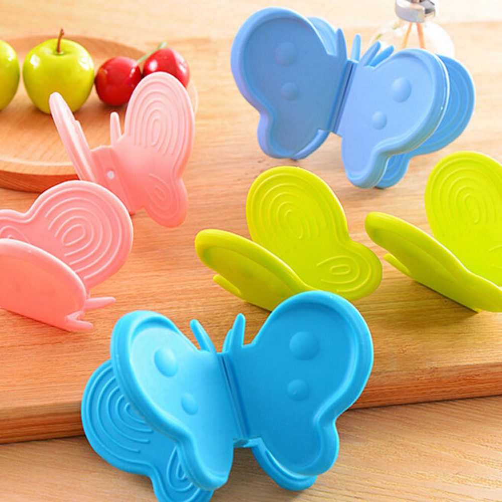 Butterfly Shaped Silicone Heat resistant Pot Holder