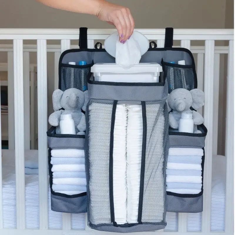 Baby Nursery Organizer Baby's Bedside Storage Bag