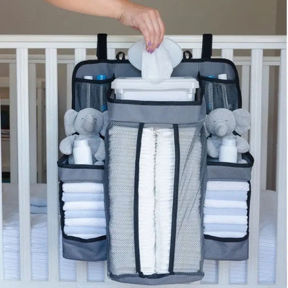 Baby Nursery Organizer Baby's Bedside Storage Bag