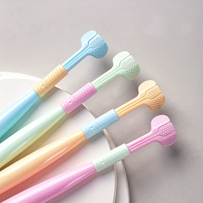 3 Sided Toothbrush Safety Toothbrush