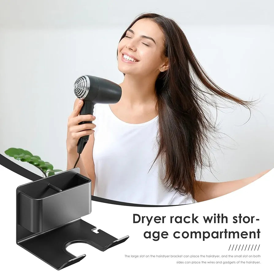 Wall Mounted Hair Dryers and Styling tools Organizer