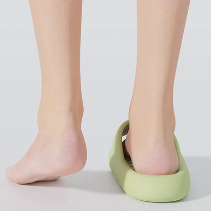 Bathroom Bathing Non-slip Men Women Leaking Quick-drying Slippers for Couples (Standard Sizes)