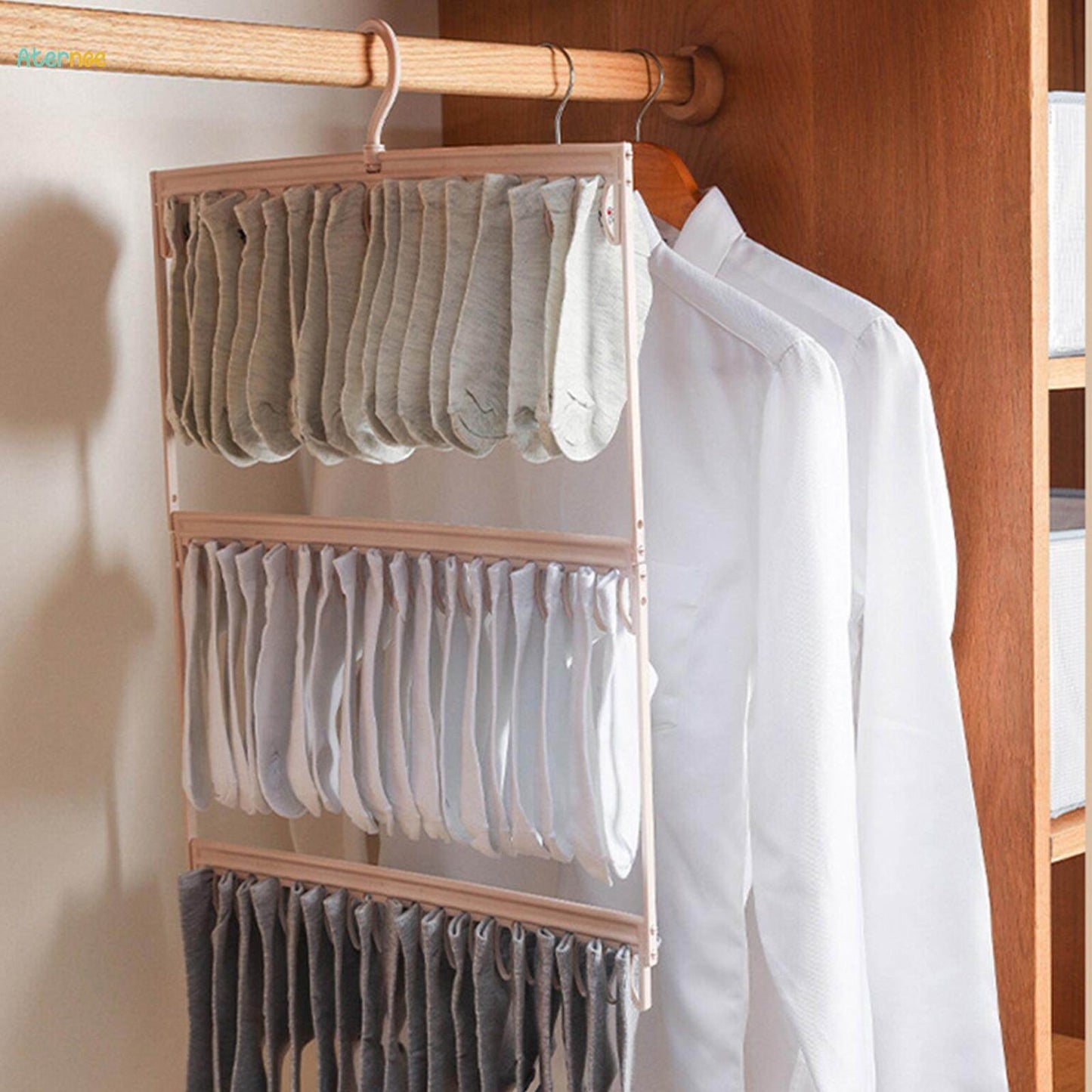 Multi Tiered Socks And Underwear Drying Hanger