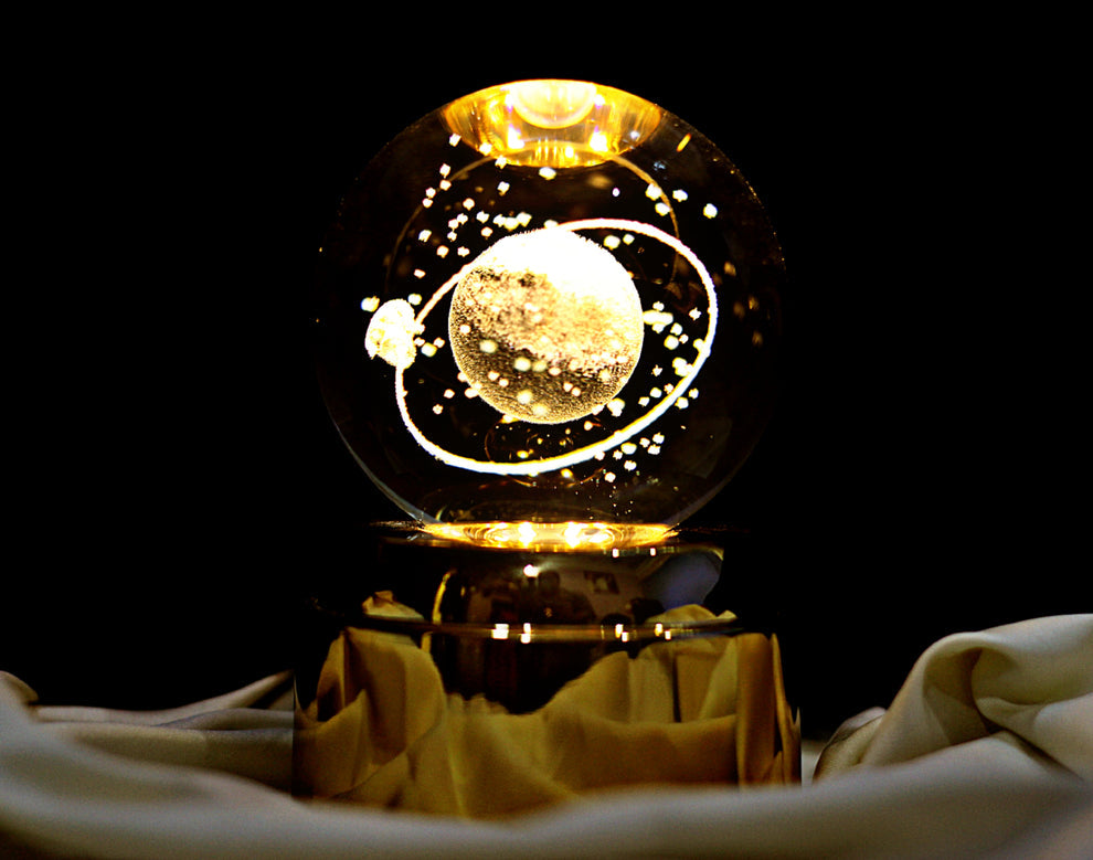Crystal Rotating Ball Lights