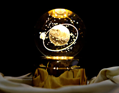 Crystal Rotating Ball Lights