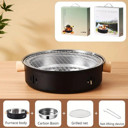 Portable Barbecue Stove with Coal Grill