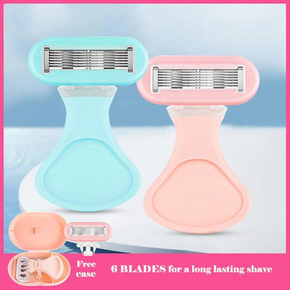 Women Safety Razor Stainless Steel Manual Beard Shaving Blades Body