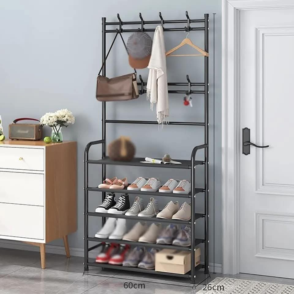 Multifunctional Coat & Shoe Rack