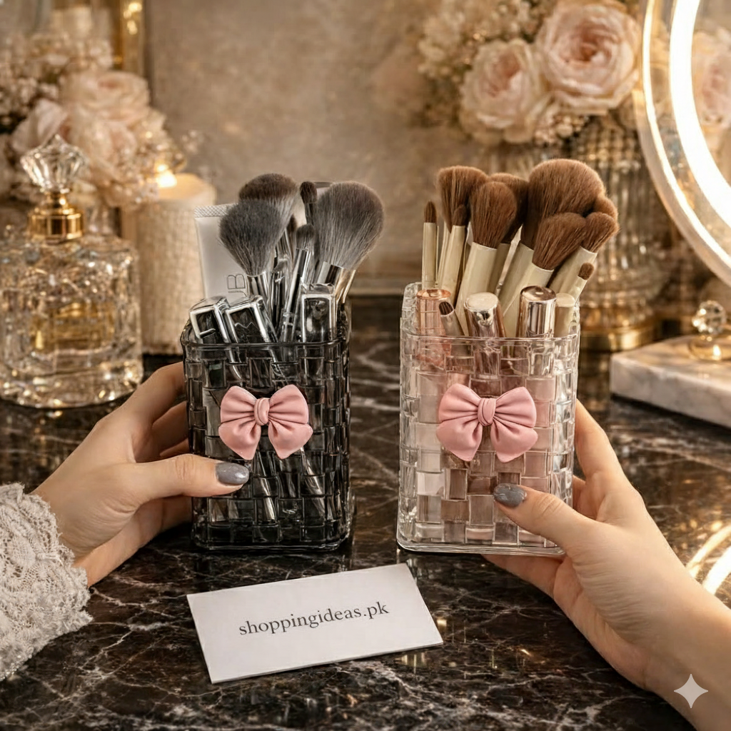 Acrylic Multipurpose Makeup Brush Holder