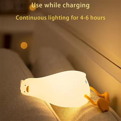 Cute Duck Night Light with Soft Glow