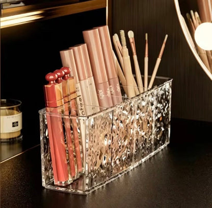 4 Grid Makeup Brush & Pen Holder