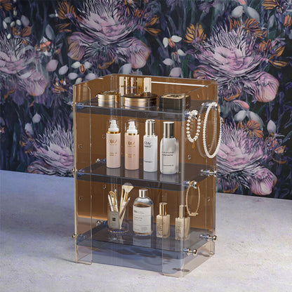 Luxury Acrylic New 3 Tier Makeup Organizer