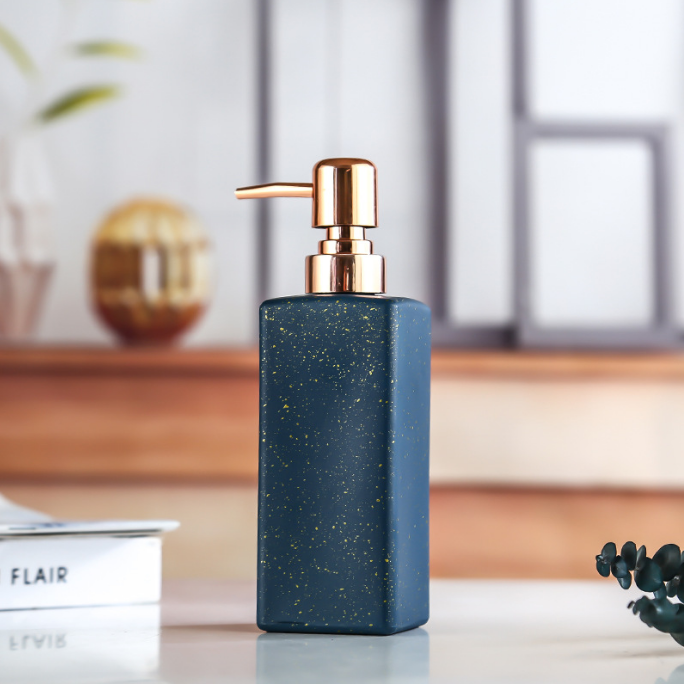 Soap Pump Dispenser Set Glass Material