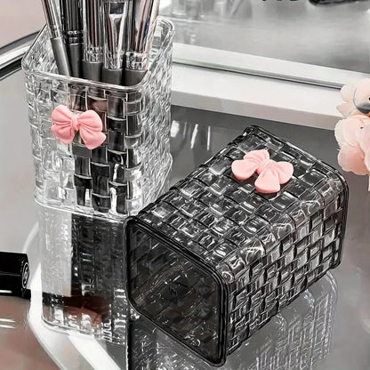 Acrylic Multipurpose Makeup Brush Holder