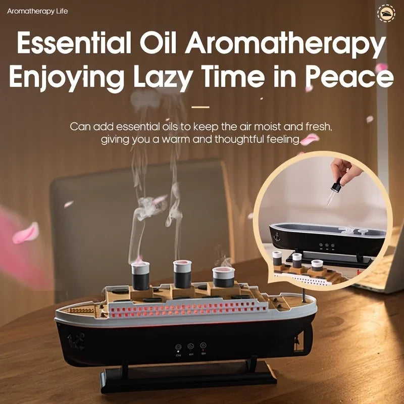 Luxurious Titanic Shaped Air Humidifier