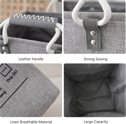 Foldable Laundry Basket Best Fabric Quality