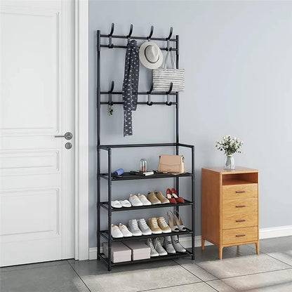 Multifunctional Coat & Shoe Rack