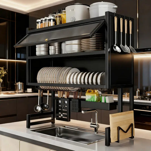 Double Cabin Over The Sink Rack Kitchen Sink Organizer Heavy Quality