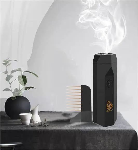 Portable 2-in-1 Rechargeables Bakhoor Aroma Hair Comb