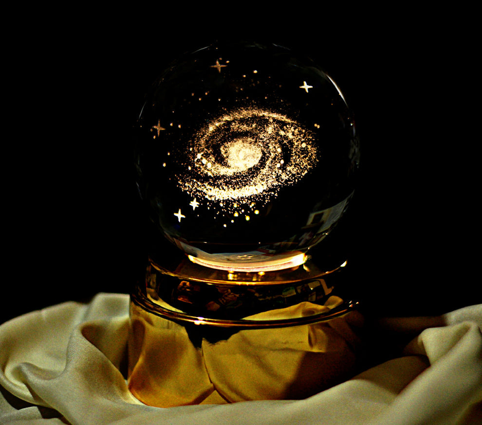 Crystal Rotating Ball Lights
