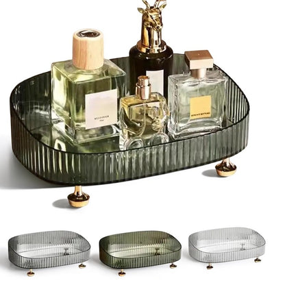 Clear Desktop Acrylic Cosmetics Storage Tray