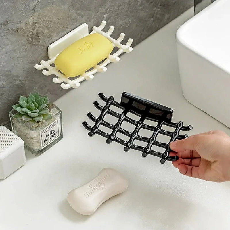 Wall Mounted No-Punch Soap Holder